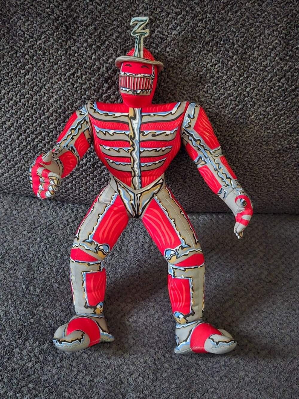 1994 Mighty Morphin Power Rangers Lord Zedd Plush 20 inch Saban posable arms